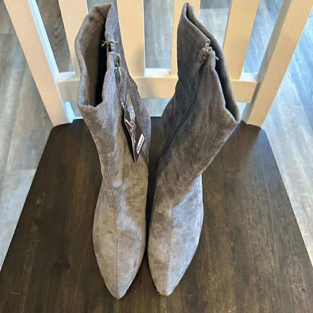 Jabasic Women’s Ankle Boot gray size 7 NWT